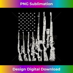 Big American Flag With Machine Guns Gun Flag - Vibrant Sublimation Digital Download - Crafted for Sublimation Excellence