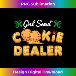 Cookie Dealer Scout - Funny Girls Bakery - Baking Shop Lover - Classic Sublimation PNG File - Channel Your Creative Rebel