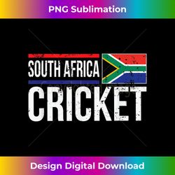 South Africa Cricket Flag Jersey Match Tournament Fan - Classic Sublimation PNG File - Animate Your Creative Concepts