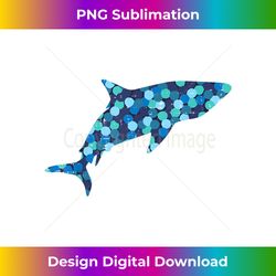 International Dot Day Shark Dots Dolphin Boys Men Youth - Minimalist Sublimation Digital File - Access the Spectrum of Sublimation Artistry
