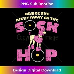 Sock Hop Party Attire 50s Pink Poodle - Vibrant Sublimation Digital Download - Infuse Everyday with a Celebratory Spirit