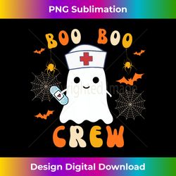 Boo Boo Crew - Nurse Funny Halloween Ghost Doctor Costume - Luxe Sublimation PNG Download - Challenge Creative Boundaries