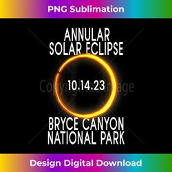 Annular Solar Eclipse 2023 Bryce Canyon National Park Utah - Luxe Sublimation PNG Download - Striking & Memorable Impressions
