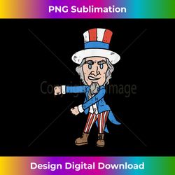 Flossing Uncle Sam Floss Dance 4th Of July Boys Girls - Eco-Friendly Sublimation PNG Download - Craft with Boldness and Assurance