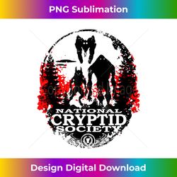 Bigfoot Dogman Mothman UFO National Cryptid Society - Innovative PNG Sublimation Design - Lively and Captivating Visuals