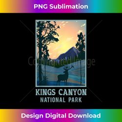 Kings Canyon National Park Novelty Graphic Design - Bespoke Sublimation Digital File - Striking & Memorable Impressions