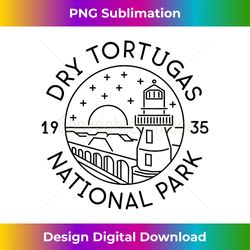 Dry Tortugas National Park 1935 Florida - Artisanal Sublimation PNG File - Ideal for Imaginative Endeavors