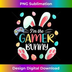Video Game Easter Bunny Eggs Gamer Easter Gaming - Timeless PNG Sublimation Download - Elevate Your Style with Intricate Details