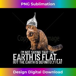 conspiracy cat flat earther conspiracy theory tin foil hat - innovative png sublimation design - infuse everyday with a celebratory spirit