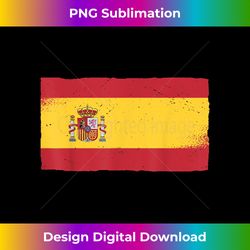 Spanish national flag retro graphic Spain vintage - Bespoke Sublimation Digital File - Access the Spectrum of Sublimation Artistry