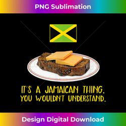 Jamaican Spice Bun with Jamaican Flag - Minimalist Sublimation Digital File - Ideal for Imaginative Endeavors