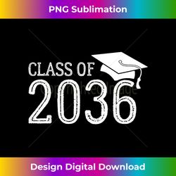 Class of 2036 Grow With Me First Day of School Graduation - Deluxe PNG Sublimation Download - Enhance Your Art with a Dash of Spice
