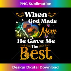 Mom My Angels T - In Memory Of Parents In Heaven - Contemporary PNG Sublimation Design - Enhance Your Art with a Dash of Spice