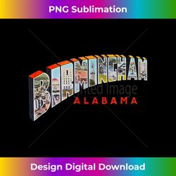 Birmingham Alabama AL Vintage Retro Souvenir T - Crafted Sublimation Digital Download - Animate Your Creative Concepts