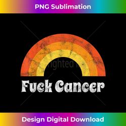 Fuck Cancer Breast Cancer Awareness Distressed - Sublimation-Optimized PNG File - Channel Your Creative Rebel