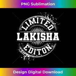 LAKISHA Limited Edition Funny Personalized Name Idea - Sleek Sublimation PNG Download - Access the Spectrum of Sublimation Artistry