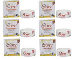 GOREE - 6 Pcs Day And Night Whitening Cream for Wrinkles & Anti Aging - 35