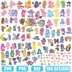 99 care bears svg, bundle care bears png, care bears svg, care bears clipart, care bears cricut, care bears png, care be