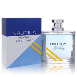 Nautica Voyage Heritage Cologne for Men 3.4 oz EDT, Perfume for Men