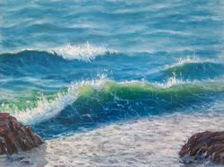 Aquamarine Sea Art - digital file for you to download