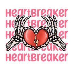 Heart Breaker Skeleton Png, Skeleton Valentine Png, Skeleton Love Png, Valentine Design, Valentine Day Digital Download
