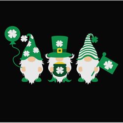 Gnome Patrick's Svg, St Patrick's Day Svg, Shamrock Svg, St Patricks svg, Lucky Svg File Cut Digital Download