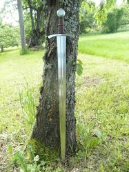 CUSTOM HANDMADE D2 TOOL STEEL VIKING SWORD COMBAT SWORD SURVIVAL SWORD