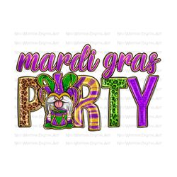 Mardi Gras party gnome png sublimation design download, Mardi Gras png, gnome png, Mardi Gras party png, sublimate desig
