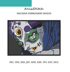 Anime Gyokko Embroidery Design 15