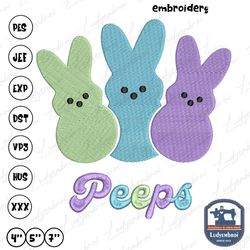 Easter Day Bunny Peep Embroidery Design, Easter Day Jesus Em, 97