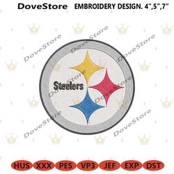 Pittsburgh Steelers Logo NFL Embroidery Design Download
