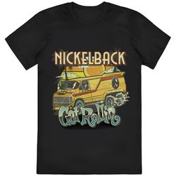 Nickelback Get Rollin Shirt, Vintage Nickleback Tour 2023 Shirt, Nickleback Get Rollin New Album Shirt