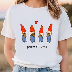 Cute Gnome Love Valentine T-Shirt