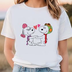 Peanuts Snoopy And Fifi Valentine Shirt
