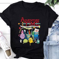 Adventure Time Cartoon T-Shirt, Adventure Time Shirt Fan Gifts, Adventure Time Finn Snd Jake Shirt, Adventure Time Vinta