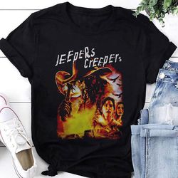 Jeepers Creepers Horror Movie T-Shirt, Jeepers Creepers Shirt Fan Gifts, Jeepers Creepers Halloween Shirt, Jeepers Creep
