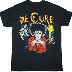 The Cure Munich 1989 Prayer Tour T-Shirt, The Cure Love Song Black Unisex T Shirt