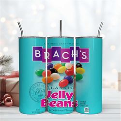 Brachs Jelly Beans 20Oz Tumbler Wrap Sublimation Design, 20OZ Tumbler Wrap Design