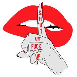 Shut The Fuck Up Svg, Trending Svg, Shut Up Svg, Shut The F Up Svg, Biting Lips Svg, Red Lips Svg, Lips Svg, Shut Up Lip