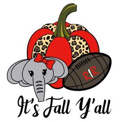 Its Fall Yall Svg, Halloween Svg, Halloweeb Pumpkins, Halloween Elephant, Halloween Day Svg, Pumpkin Svg, Leopard Pumpki