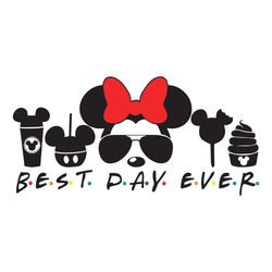 Best day ever, mickey svg, mickey clipart, mickey party, mickey christmas, mickey lover svg, mickey lover gift, mickey l