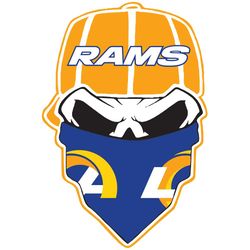 Los Angeles Rams Skull Svg, Sport Svg, Los Angeles Rams, Rams Svg, Rams Skull Svg, Rams Nfl, Rams Logo Svg, Skull Svg, S