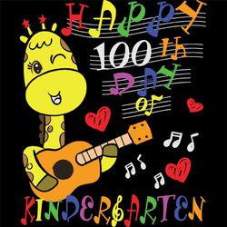 Happy 100th Day Of Kindergarten, Back To School Svg, 100th Day Of School Svg,Happy 100th Day Of School,100th Day Of Scho