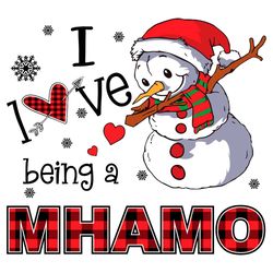 I Love Being A Mhamo Svg, Trending Svg, Grandma Snowman, Snowman Svg, Mhamo Svg, Being A Mhamo, Granny Svg, Grammy Svg,