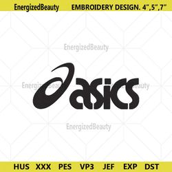 Asics Fashion Shoes Logo Embroidery Design Download