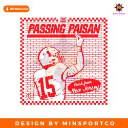 Passing Paisan Tommy Devito Cutlets Giants Football Svg