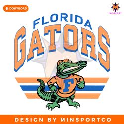 Retro Florida Gators Svg Digital Download
