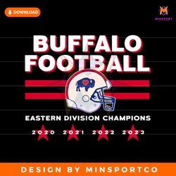 Buffalo Football Eastern Division Champions Svg Digital Download