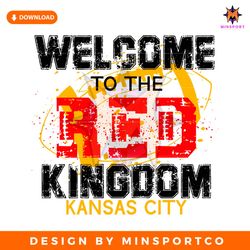 Welcome To The Red Kingdom Kansas City SVG