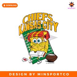 Kansas City Chiefs Super Bowl LVIII Spongebob SVG